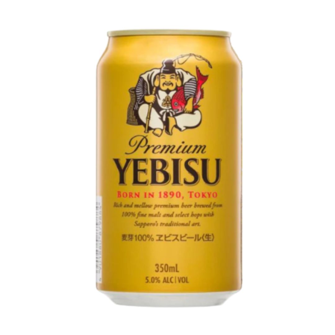 Premium Yebisu Beer Can / Beer 5% Alc/Vol (350Ml)