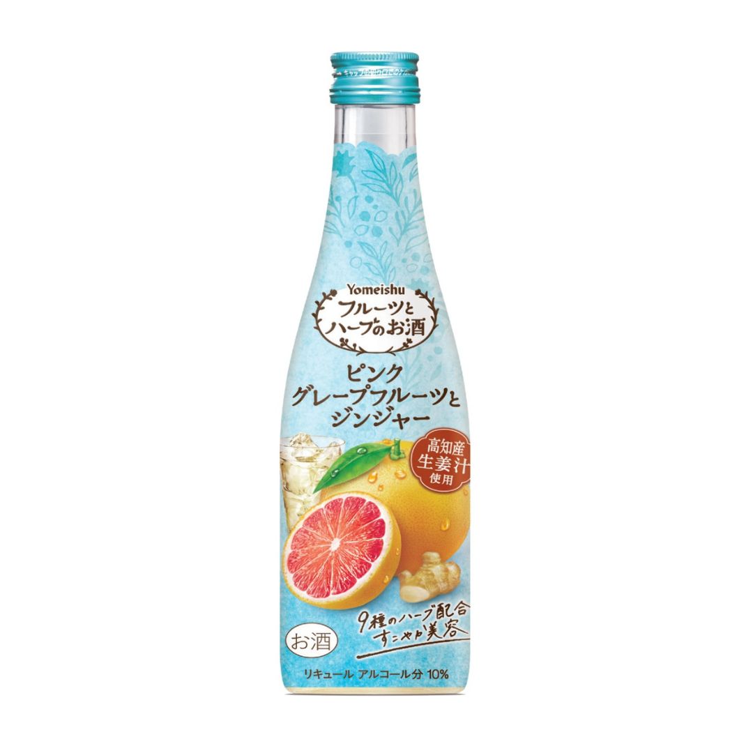 Fruits & Herbs Osake Pink Grapefruit & Ginger / Liqueur Style 10% Alc/vol 300Ml
