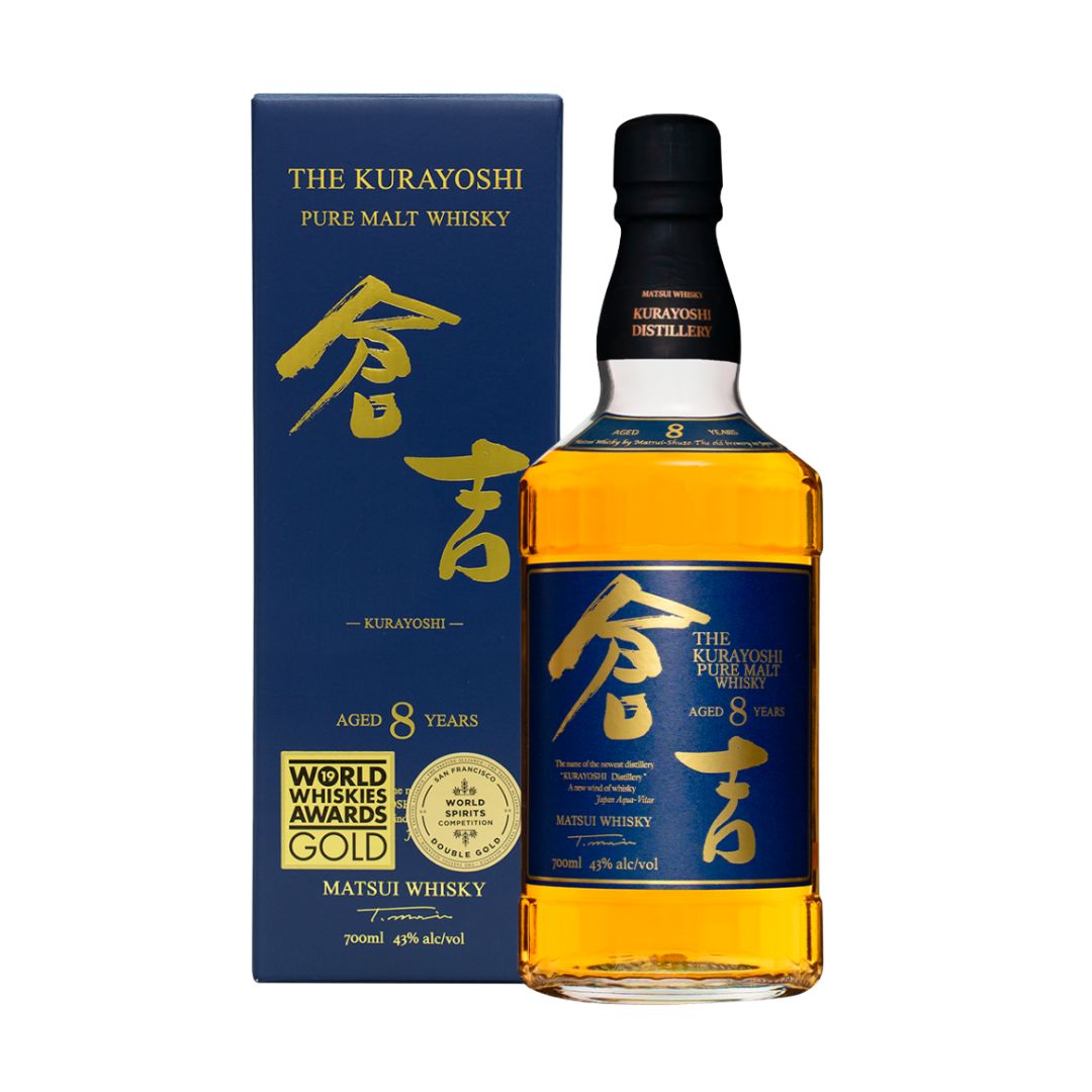Kurayoshi 8Yo Malt Whisky 700Ml / Whisky 43% alc/vol – Tokyo Liquor