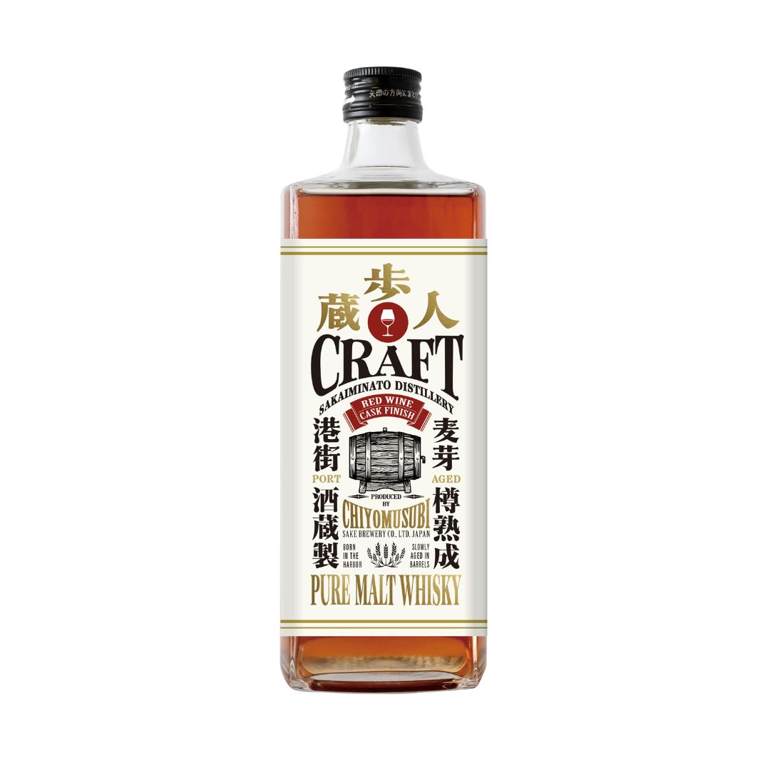 Craft Pure Malt Whisky Red Wine Cask 43% Alc/vol 700Ml