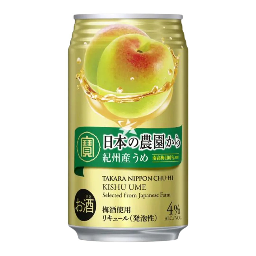 CHU-HI KISHU PLUM / CARBONATED COCKTAIL 4% alc/vol (350ml)