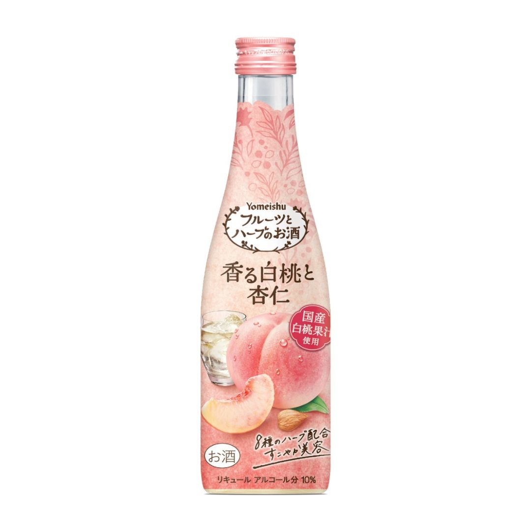 Fruits & Herbs Osake White Peach & Apricot Kernel / Liqueur Style 10% Alc/vol 300Ml