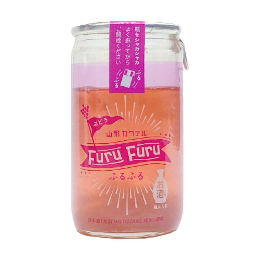 Yamagata Cocktail Furufuru Grape / Liqueur Style 7% Alc/Vol 138Ml OOYAMA