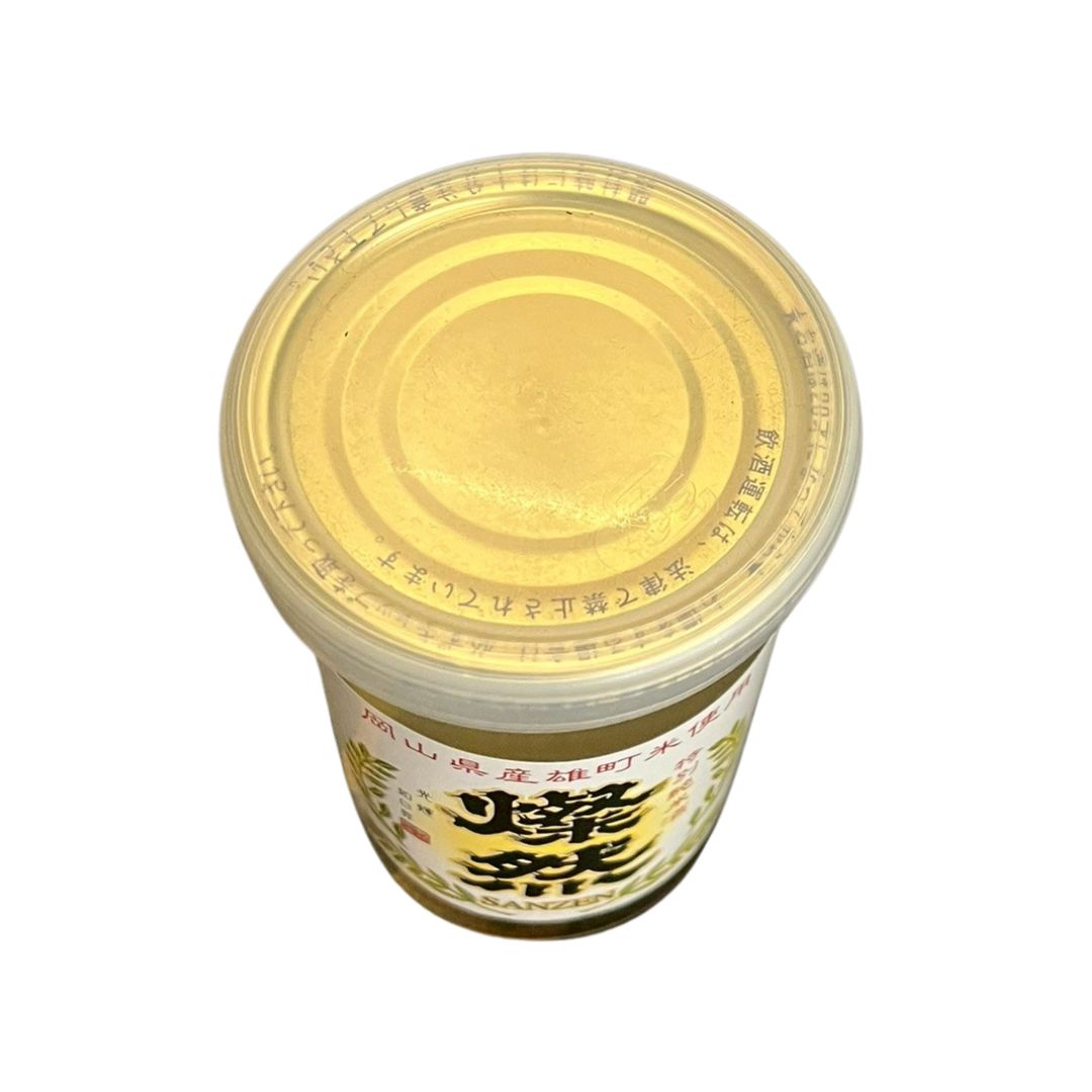 Sanzen Tokubetsu Junmai Omachi Bottle Cup / Jp Sake 15.5% Alc/vol 180Ml KIKUCHI SAKE BREWING