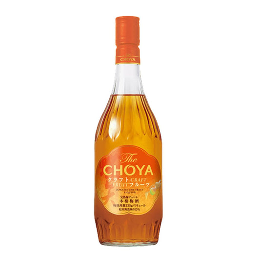 THE CHOYA CRAFT FRUIT PLUM / PLUM LIQUEUR 15% alc/vol 700ml