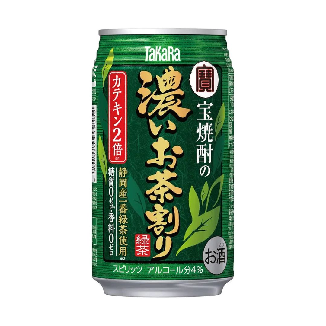 TAKARA SHOCHU KOI GREENTEA WARI / CARBONATED COCKTAIL 4.9% alc/vol (335ml) TAKARA SHUZO