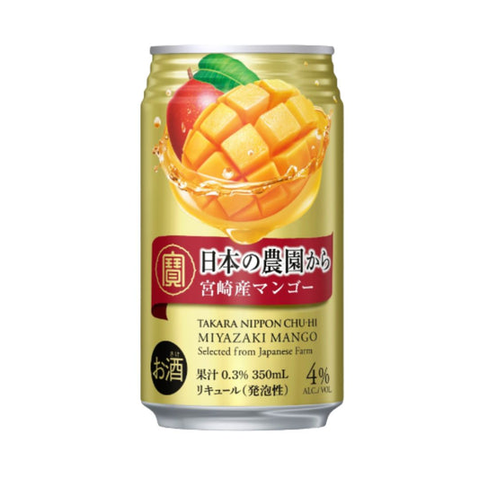 Chu-hi Miyazaki Mango / Carbonated Cocktail 4% Alc/vol 350Ml