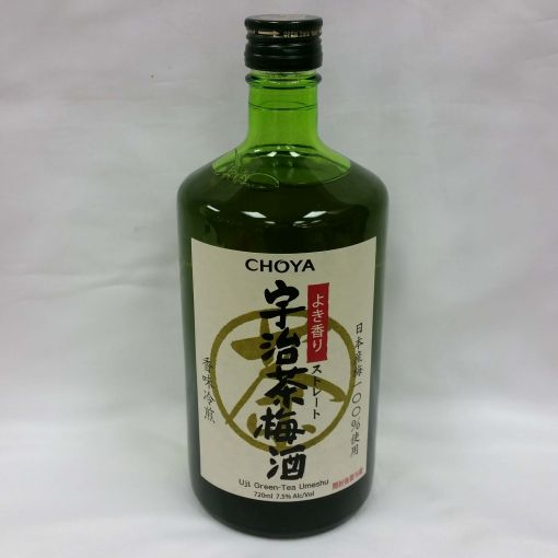 CHOYA / UJI CHA UMESHU 7%/GREEN TEA PLUM WINE 720ml
