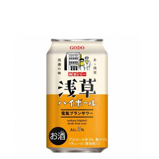 OENON / ASAKUSA HIGHBALL DENKI BRAN SOUR / CARBONATED COCKTAIL 5% alc/vol 350ml