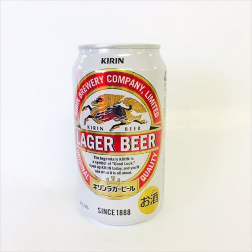 KIRIN BREWERY / LAGER BEER CAN 5% / BEER 350ml