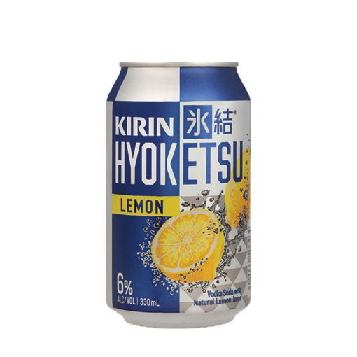 LION / KIRIN HYOKETSU LEMON / CARBONATED COCKTAIL 6% alc/vol 330ml