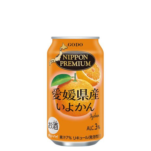 OENON / NIPPON PREMIUM EHIME IYOKAN CITRUS / CARBONATED COCKTAIL 3% alc/vol 350ml